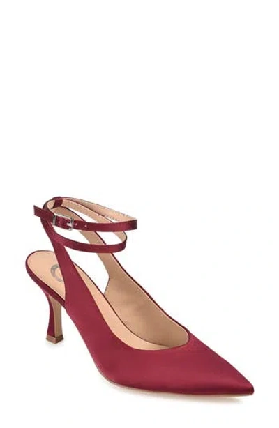 JOURNEE COLLECTION JOURNEE COLLECTION MARCELLA ANKLE STRAP PUMP