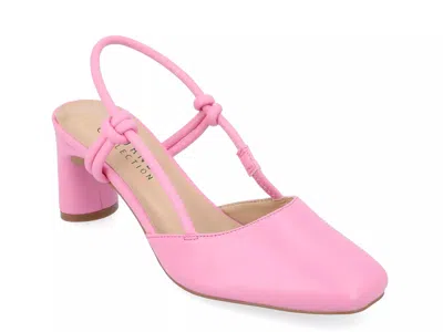 Journee Collection Margeene Pump In Pink
