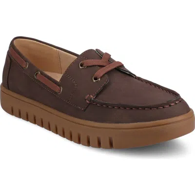 Journee Collection Journee Womens Marion Boat Shoe Loafer In Gold