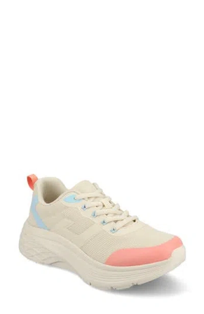 Journee Collection Marshel Casual Sneaker In Beige