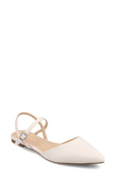 JOURNEE COLLECTION JOURNEE COLLECTION MARTINE SUPERNATURAL SHADES SLINGBACK FLAT