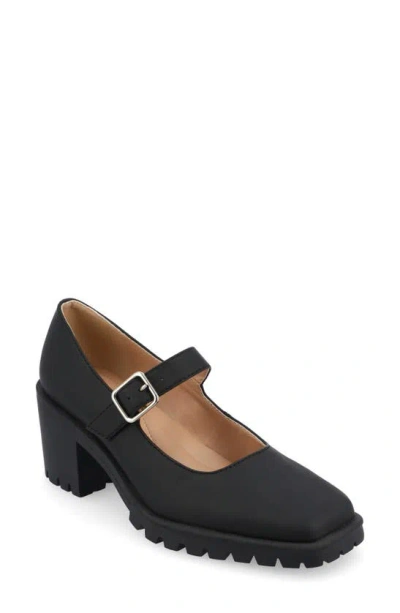 Journee Collection Mary Jane Pump In Black