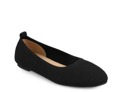 Journee Collection Tru Comfort Foam Maryann Flat In Black