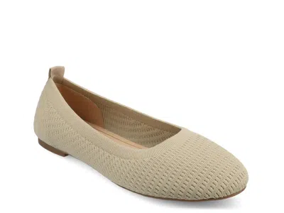 Journee Collection Maryann Flat In Neutral
