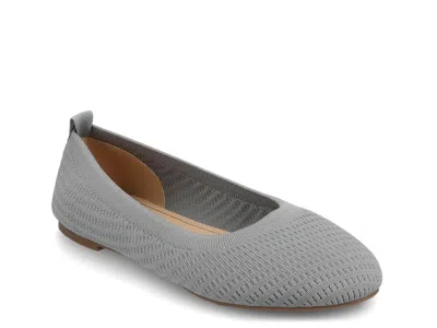 Journee Collection Maryann Flat In Blue