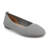 Journee Collection Maryann Womens Round Closed Toe Ballet Flats In Gray