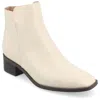 Journee Collection Capri Bootie In White