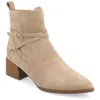 Journee Collection Estelle Bootie In Beige