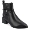 Journee Collection Estelle Bootie In Black