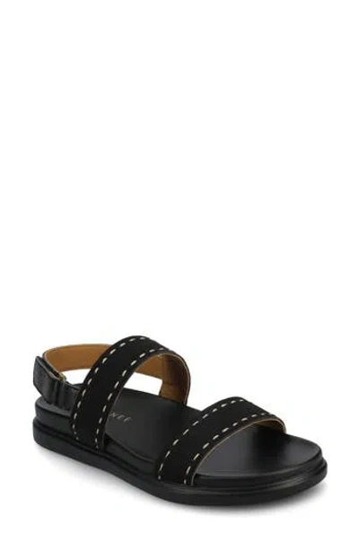 Journee Collection Milie Platform Sandal In Black