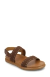 Journee Collection Milie Platform Sandal In Brown