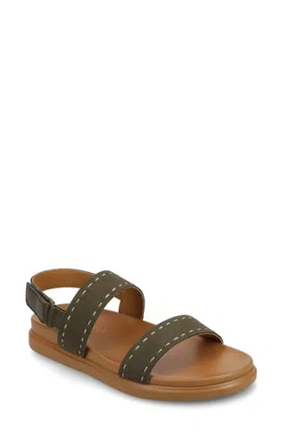 Journee Collection Milie Platform Sandal In Gray