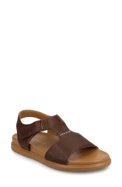Journee Collection Mira Sandal In Brown