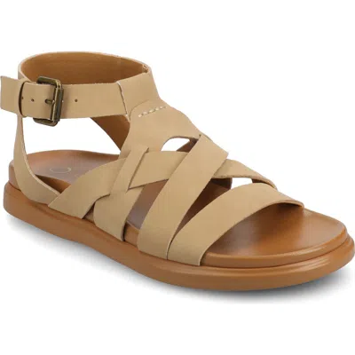 Journee Collection Mistee Sandal In Brown