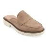 Journee Collection Miycah Womens Moc Closed Toe Slip-on Shoe In Neutral