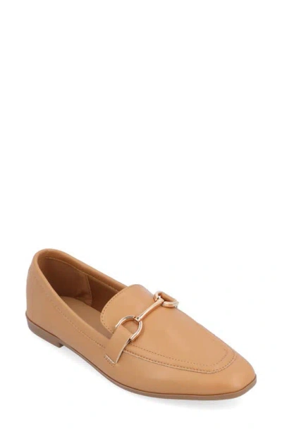 Journee Collection Mizza Bit Loafer In Tan