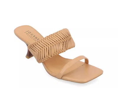 Journee Collection Monyka Sandal In Brown