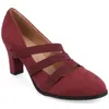 Journee Collection Journee Loren Strappy Pump In Pink