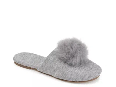 Journee Collection Nightfall Slipper In Gray