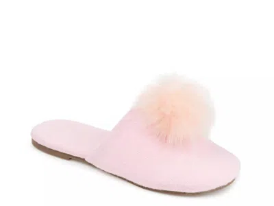 Journee Collection Nightfall Slipper In Pink
