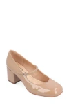 Journee Collection Okenna Mary Jane Pump In Beige