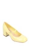 Journee Collection Okenna Mary Jane Pump In Yellow