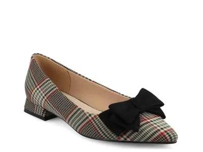 Journee Collection Ophelia Flat In Brown