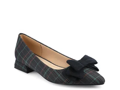 Journee Collection Ophelia Flat In Blue