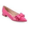 Journee Collection Ophelia Womens Pointed Closed Toe Ballet Flats In Pink