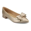 Journee Collection Ophelia Womens Pointed Slip-on Shoe In Neutral