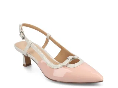 Journee Collection Padma Pump In Pink