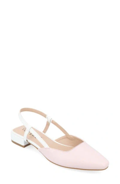 JOURNEE COLLECTION JOURNEE COLLECTION PAISLEE SLINGBACK PUMP