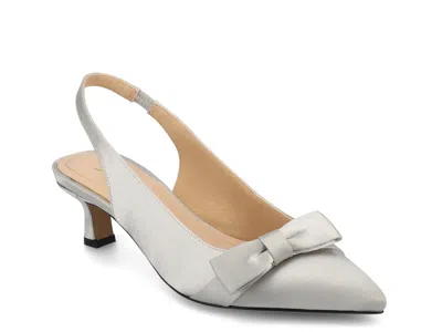 Journee Collection Paloma Pump In White
