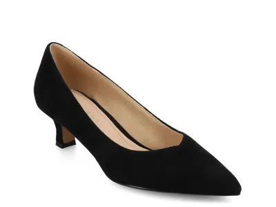 Journee Collection Pammie Pump In Black