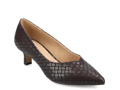 Journee Collection Pammie Pump In Brown