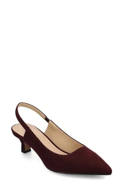 Journee Collection Paulina Slingback Pump In Multi