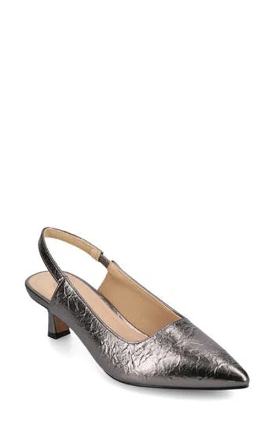 Journee Collection Paulina Slingback Pump In Multi