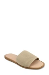 Journee Collection Prisilla Slide Sandal In Champagne