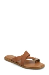 Journee Collection Prizzie Flat Slide Sandal In Champagne