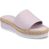 Journee Collection Rosey Wedge Sandal In Lilac