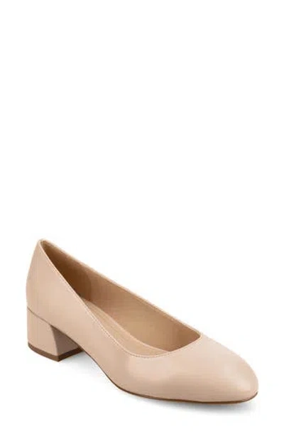 JOURNEE COLLECTION JOURNEE COLLECTION SAARII BLOCK HEEL PUMP
