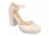 Journee Collection Samarr Platform Pump In White