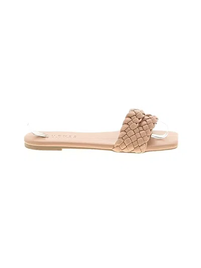 Pre-owned Journee Collection Sandals In Tan