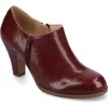 Journee Collection Womens Stiletto Heel Booties In Burgundy