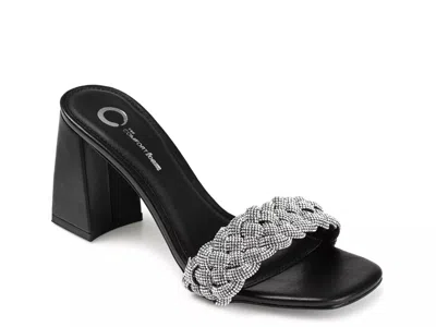 Journee Collection Sashaa Sandal In Black