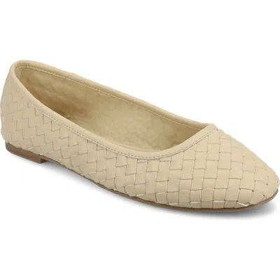 Journee Collection Savannah Womens Almond Closed Toe Ballet Flats In Gold