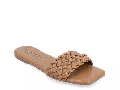 Journee Collection Sawyerr Sandal In Brown