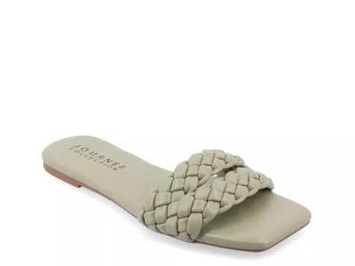 Journee Collection Sawyerr Sandal In Green