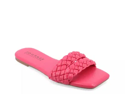 Journee Collection Sawyerr Sandal In Pink