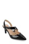 Journee Collection Scarlett Pointed Toe Pump In Black